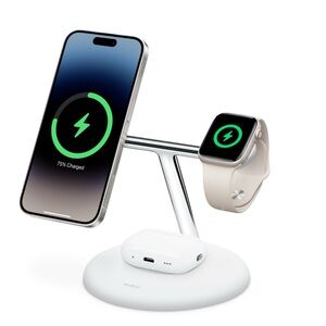 Belkin White Wireless Charging Stand
